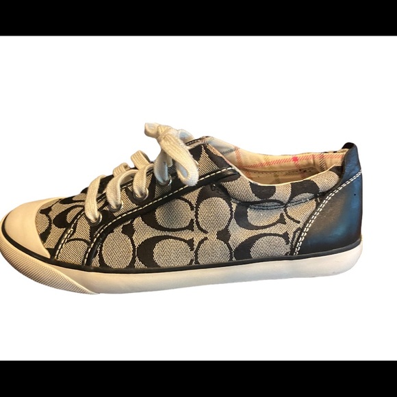 Coach Barrett classic black size 7 womens sneakers - Picture 1 of 4